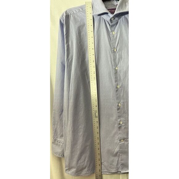 Spier & Mackay Handmade Contemporary Fit Shirt 16 1/2. 33 Blue - Picture 2 of 4